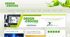 Desktop Screenshot of designontherocks.com.br